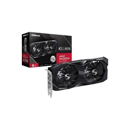 ASRock Challenger AMD Radeon RX 7600 8GB GDDR6 SDRAM
